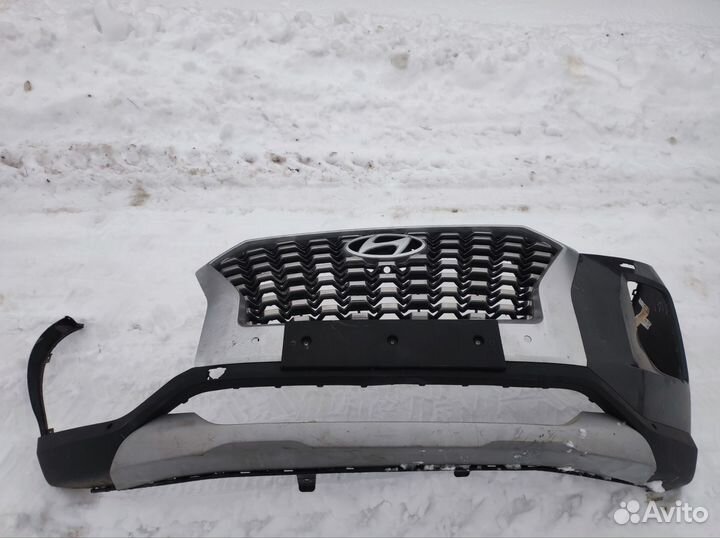 Бампер передний Palisade частично в сборе оригинал