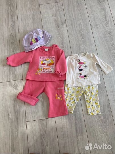 Вещи пакетом на девочку от 0 до 5 лет