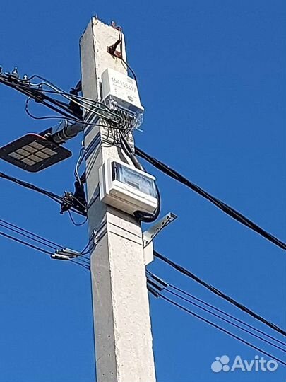 Подключение электричества Счетчик Электрик