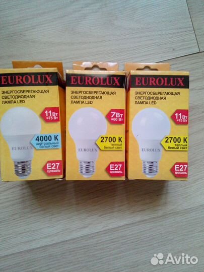 Лампы светодиодные eurolux