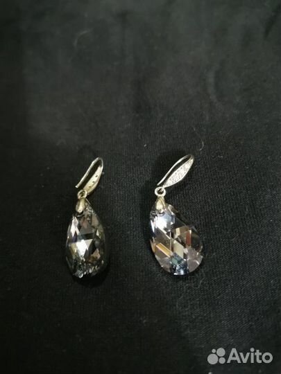 Серьги Сваровски
