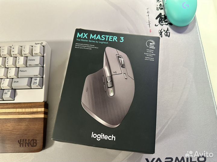 Logitech MX Master 3 mid gray рст
