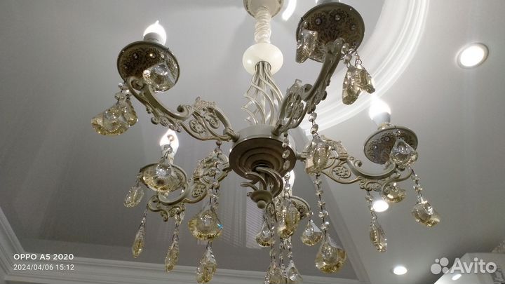 Люстра хрустальная