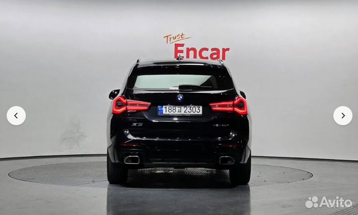 BMW X3 2.0 AT, 2022, 37 564 км