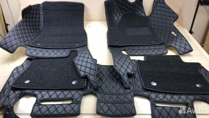 3D Коврики Exeed Салон Багажник из Экокожи