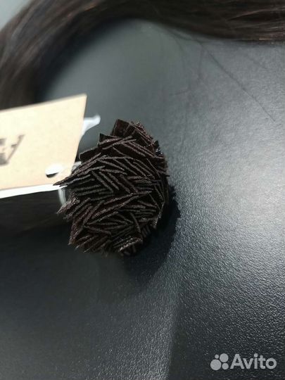 Натуральные волосы на капсулах 66см Люкс