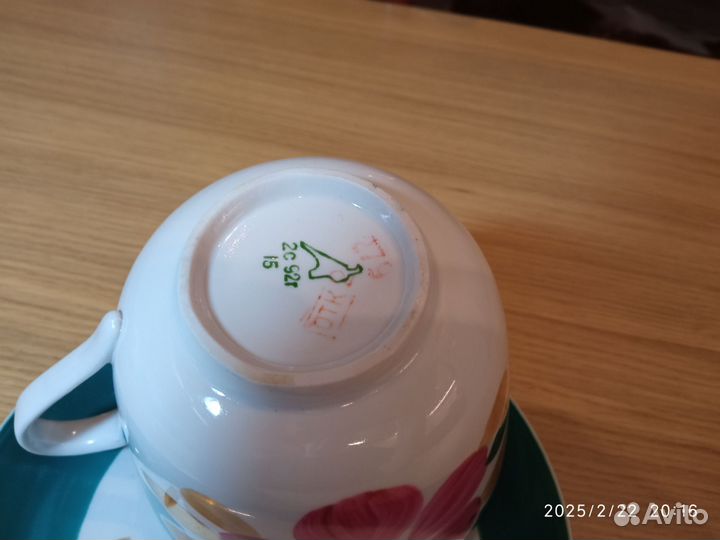 Чайная пара гигант дулево