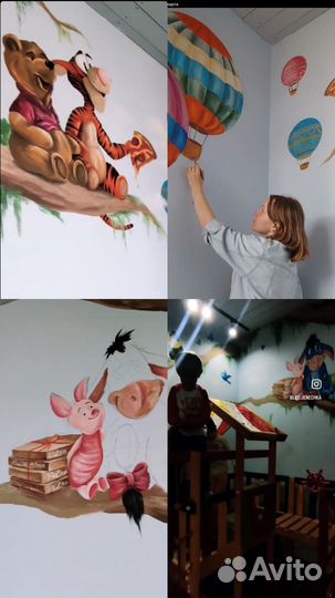 Роспись стен Москва