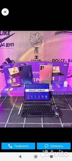 Новый Umiio p80 pad 6/128gb с клавиатурой