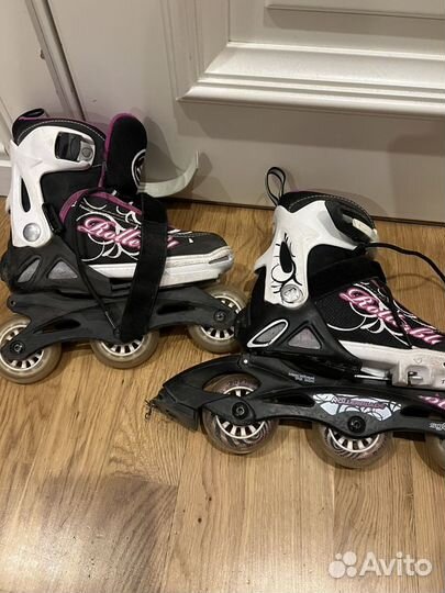 Коньки роликовые rollerblade 28-32 раздвижные