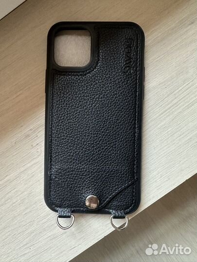 Кожаный чехол iPhone 11 pro