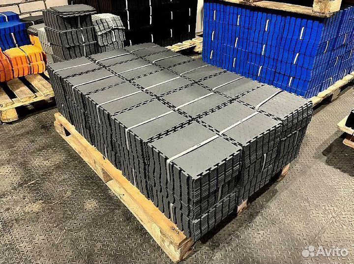 Модульный пол для гаража