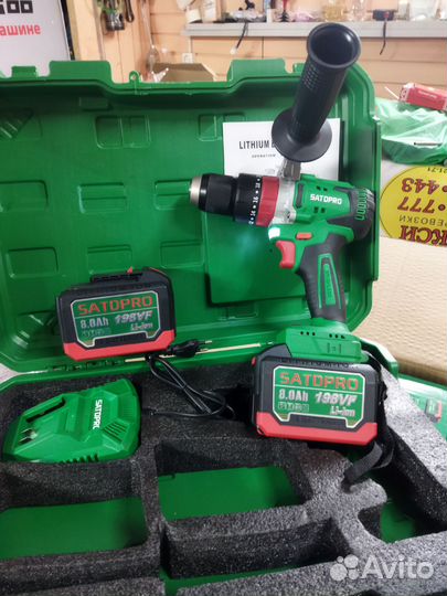 Аккумуляторная дрель шуруповерт