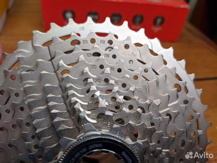 Shimano cs-m4100 11-42 кассета 10 скоростей