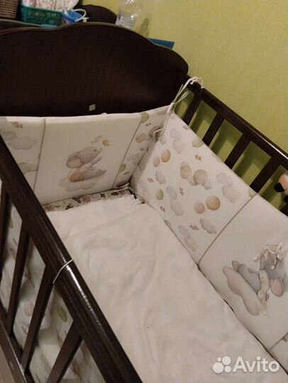 Бортики в детскую кроватку