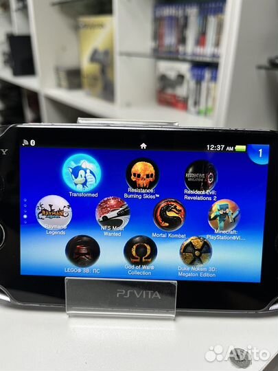 Sony ps Vita 64 гб + 19 игр
