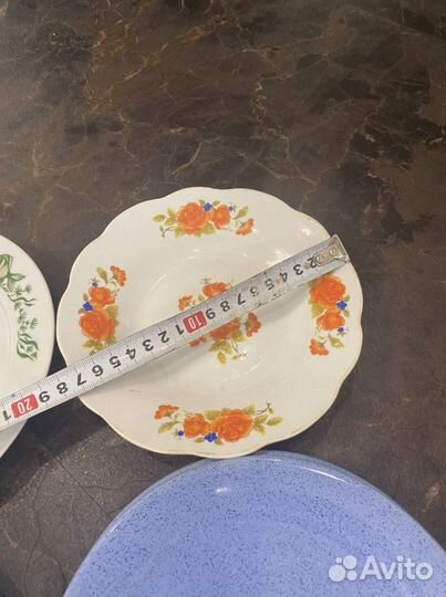 Тарелки плоские 18-20см