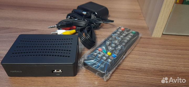 Приемник телевизионный DVB-T2 Rombica CinemaTVone