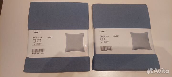 Чехлы на подушки IKEA gurli 50/50 см