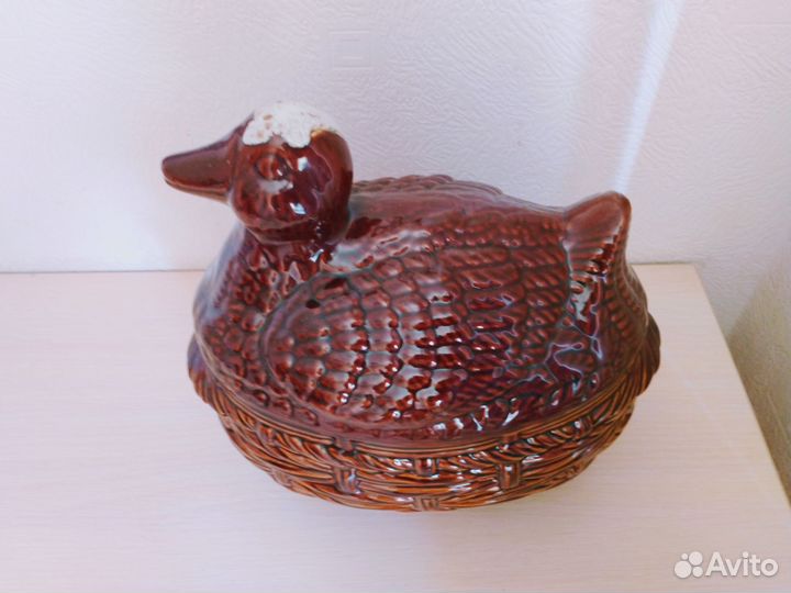 Супник керамический Утка на 4 литра