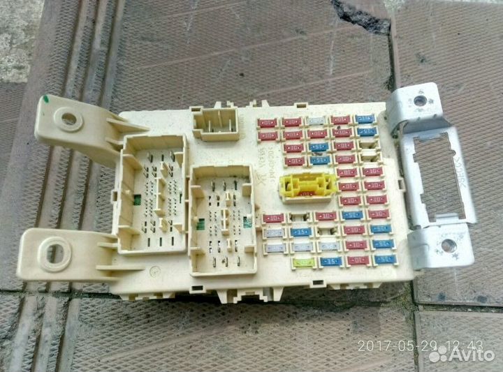 Салонный блок предохранителей хюндай солярис
