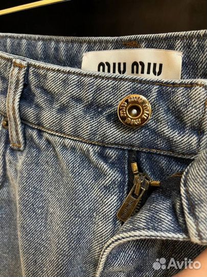 Джинсы Miu Miu