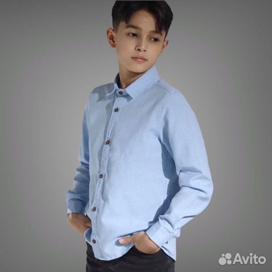Школьные рубашки для мальчика новые