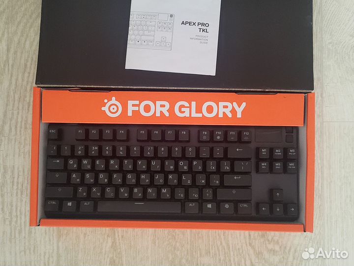 Игровая клавиатура steelseries apex pro tkl