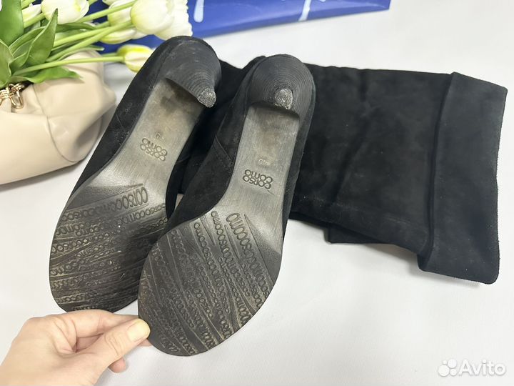 Сапоги женские зимние 39 40