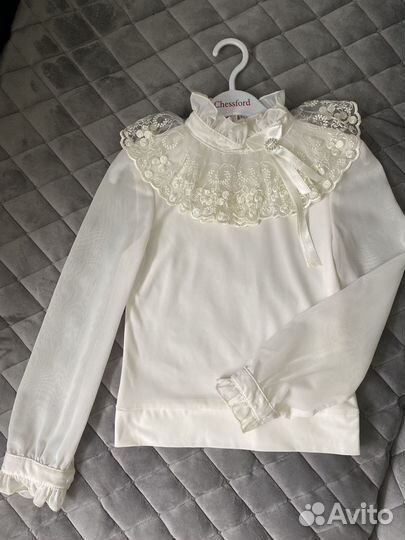 Блузки школьные 128-134