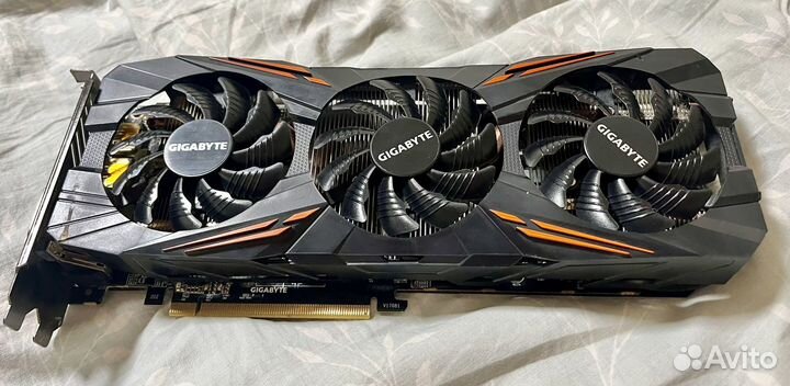 Видеокарта Gigabyte GTX 1070 8gb