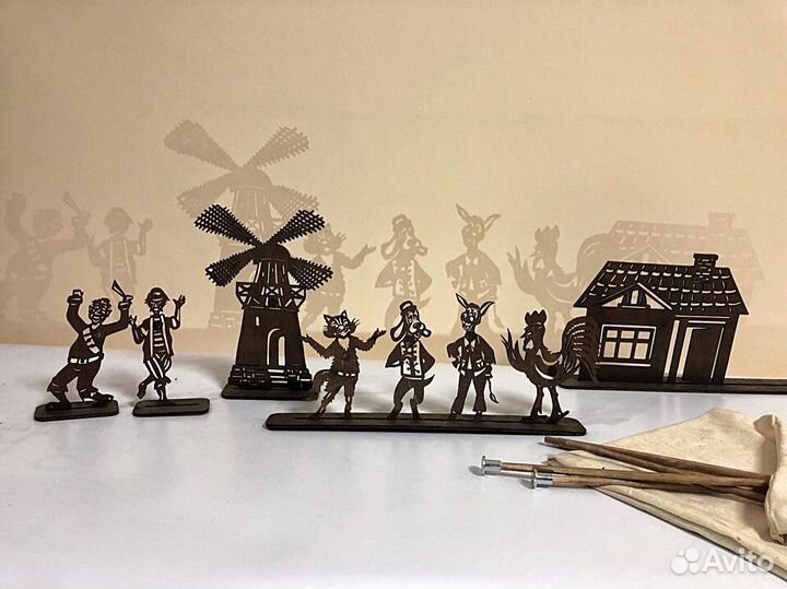 Сказка Бременские музыканты театр теней