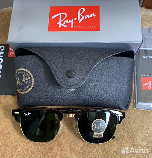 Очки ray ban clubmaster 3016