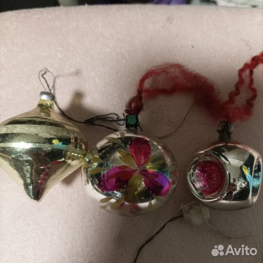 Елочные игрушки СССР