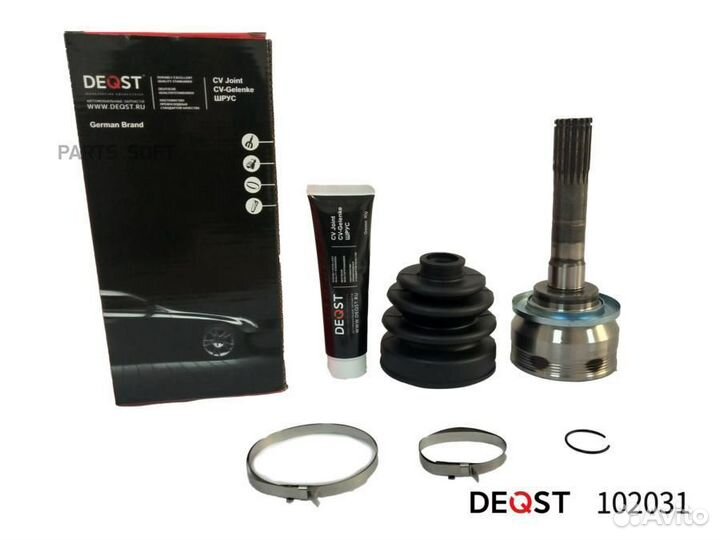 Deqst 102031 шрус great wall hover 06.05-, 2.0 H3