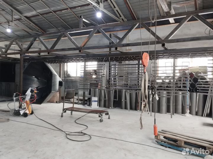 Порошковая покраска 12м.п(камера)