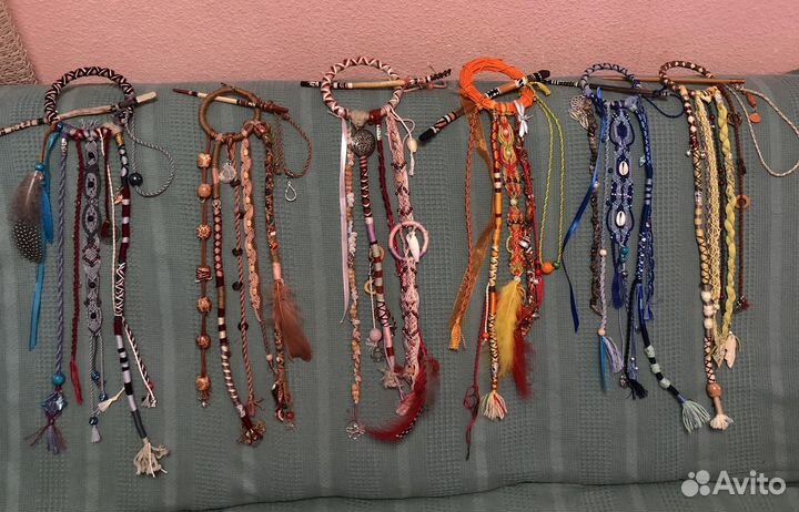 Заколка для дред и косичек