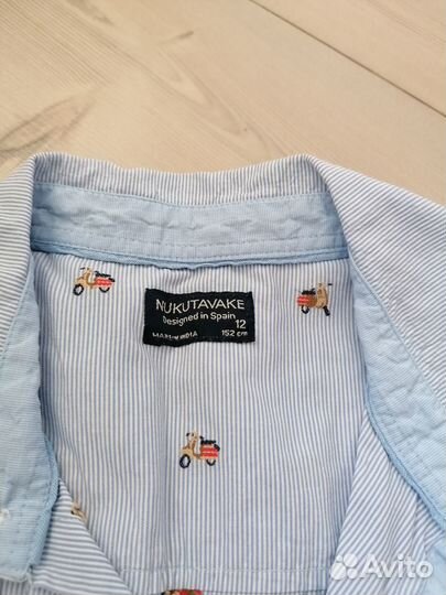 Рубашка для мальчика 152см. 12 лет для школы