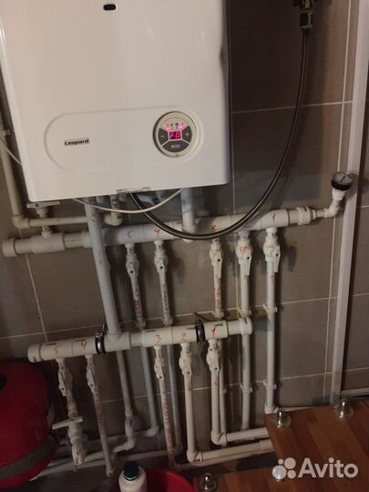 Газовый котел двухконтурный протерм leopard