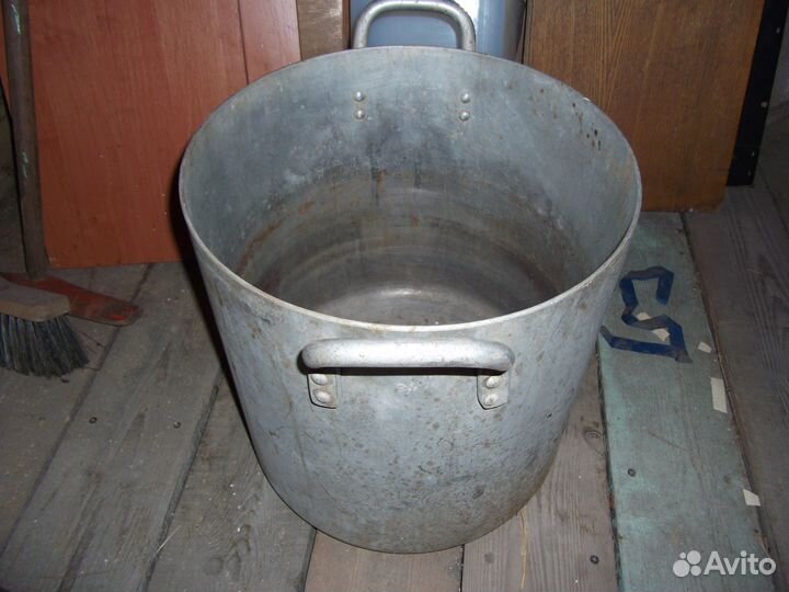 Котёл (кастрюля) алюминиевая, соковарка