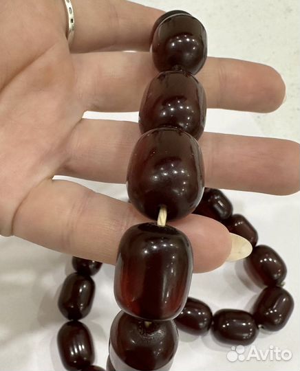 Бакелитовые бусы времен СССР