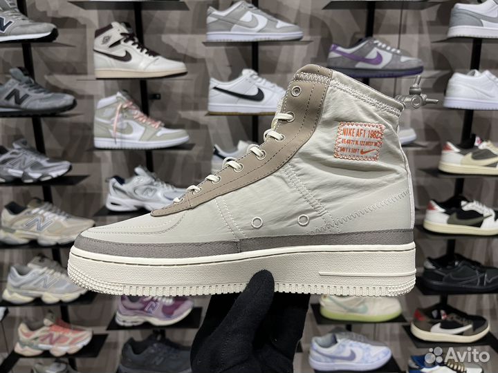 Кроссовки Nike Air Force 1 Shell Beige