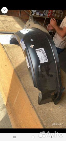 Задняя арка колеса, левая