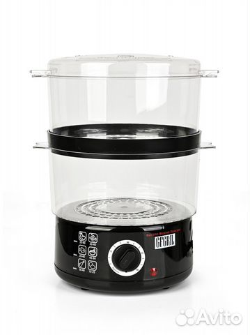 Пароварка Gfgril GFS-2M Black