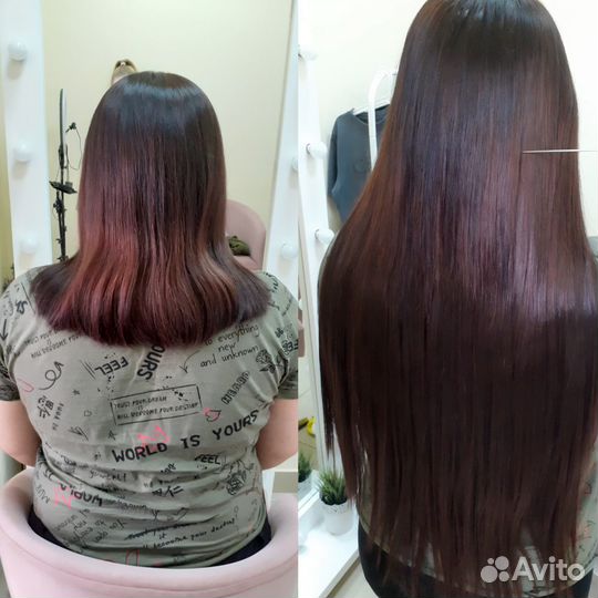 Голливудское наращивание волос