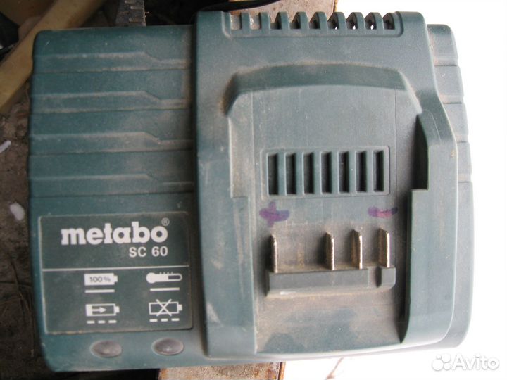 Зарядное устройство для шуруповерта метабо