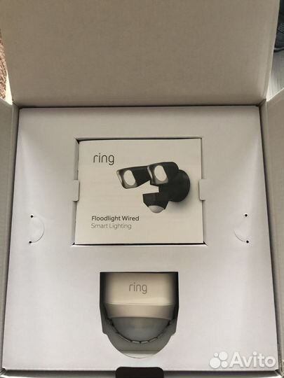 Ring набор умный дом. Прожектор, Хаб, Датчик движе