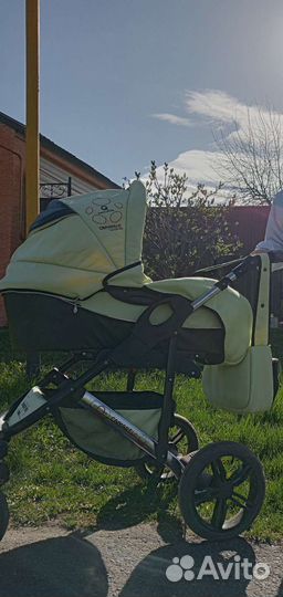 Коляска camarelo 2 в 1