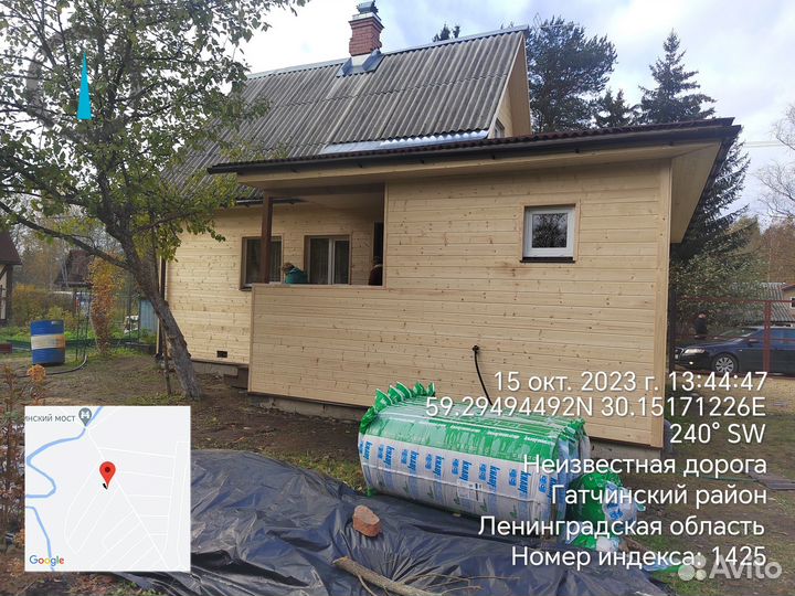 Обшивка дома