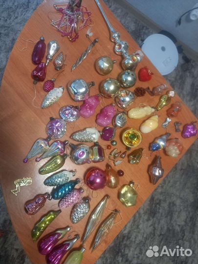 Елочные игрушки СССР